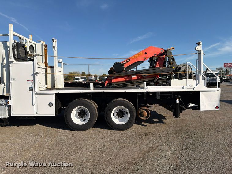 image for item FW3588 2012 Freightliner Business Class M2 Crew Cab crane truck
