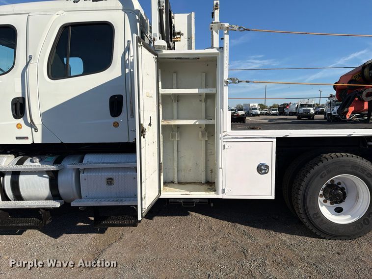 image for item FW3588 2012 Freightliner Business Class M2 Crew Cab crane truck