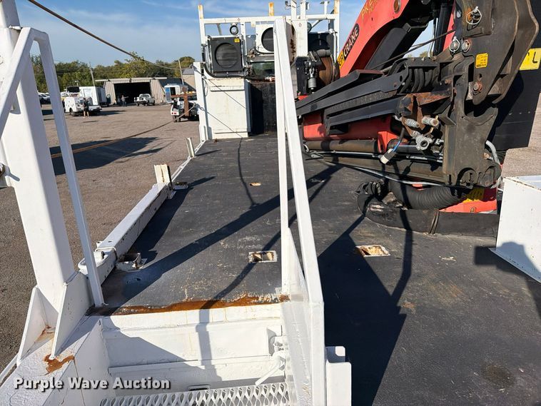 image for item FW3588 2012 Freightliner Business Class M2 Crew Cab crane truck