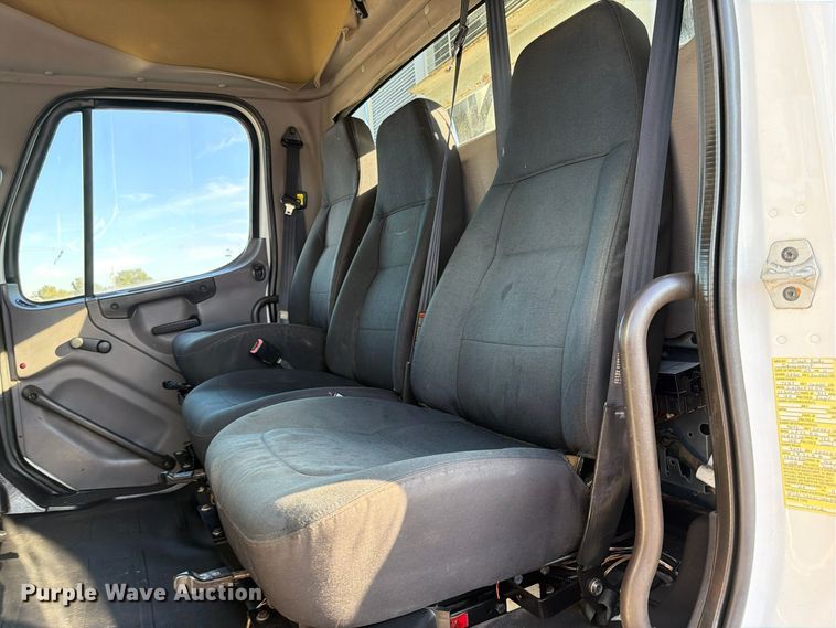 image for item FW3588 2012 Freightliner Business Class M2 Crew Cab crane truck