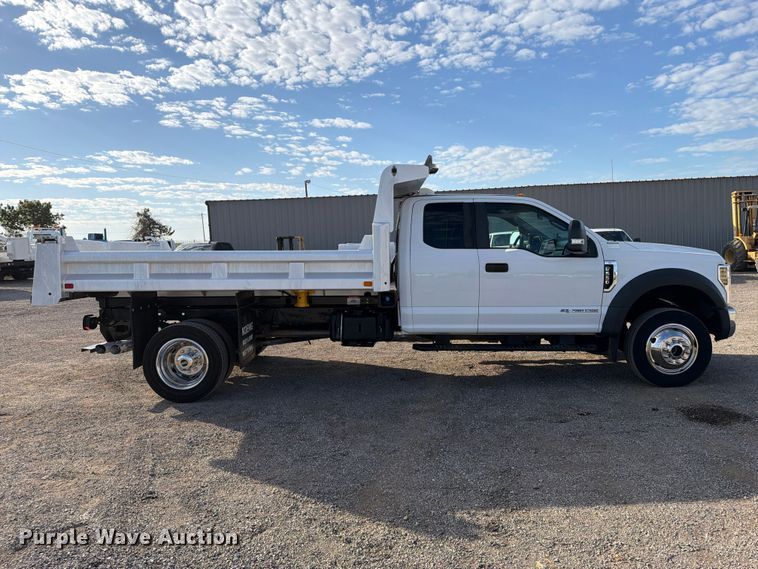 image for item FW3594 2019 Ford F550 Super Duty dump truck