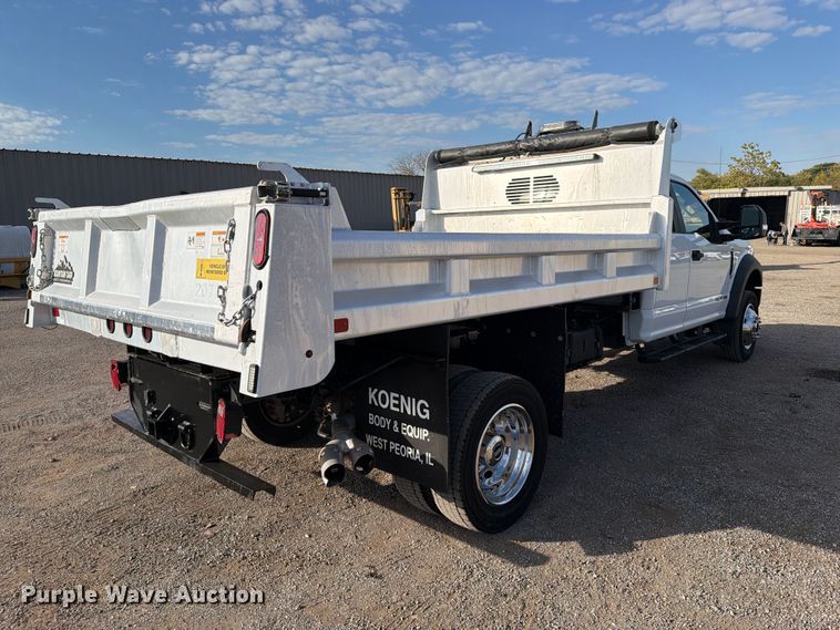 image for item FW3594 2019 Ford F550 Super Duty dump truck