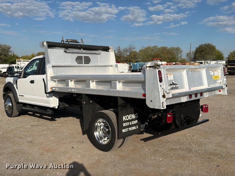 image for item FW3594 2019 Ford F550 Super Duty dump truck