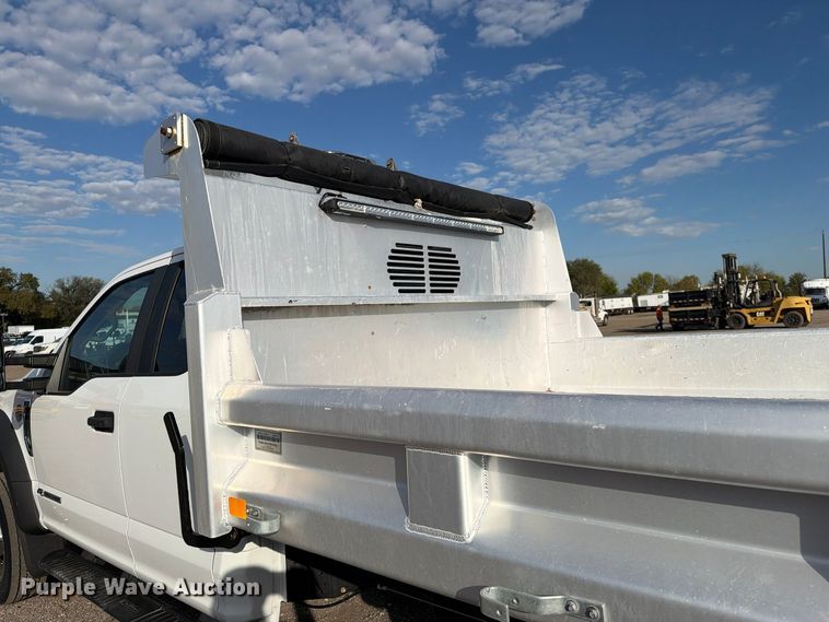 image for item FW3594 2019 Ford F550 Super Duty dump truck