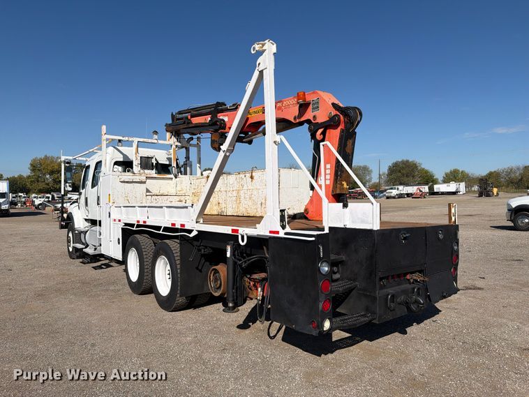image for item FW3597 2007 Freightliner Business Class M2 Crew Cab crane truck