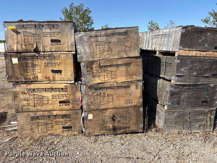 image for item DO1932 (24) 2024 Valley Pioneer MAC1220F livestock sheds