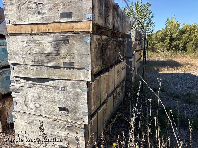 image for item DO1932 (24) 2024 Valley Pioneer MAC1220F livestock sheds