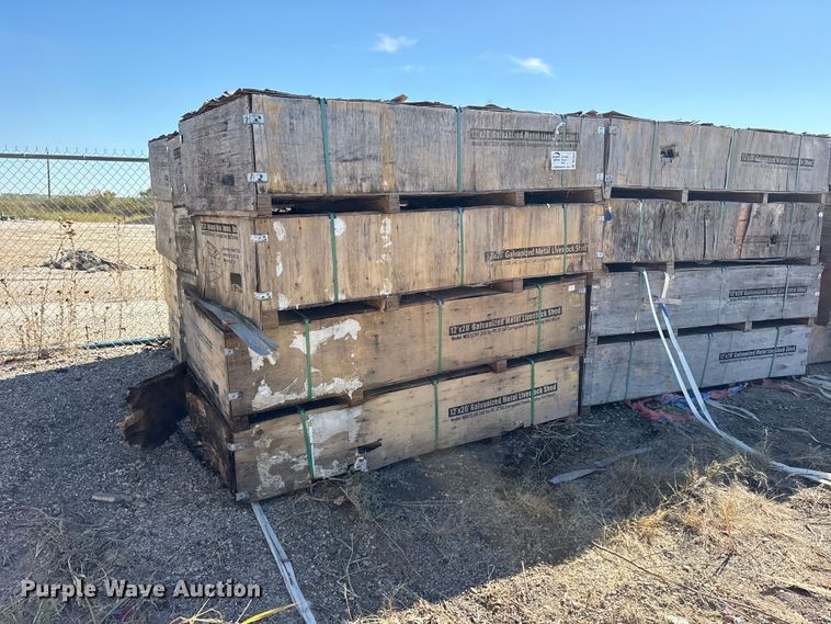 image for item DO1933 (24) 2024 Valley Pioneer MAC1220F livestock sheds