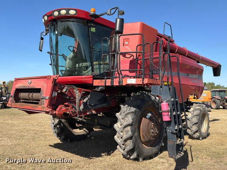 image for item EA7420 2008 Case IH 8010 Axial-Flow RWA combine