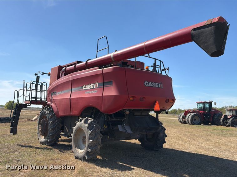 image for item EA7420 2008 Case IH 8010 Axial-Flow RWA combine