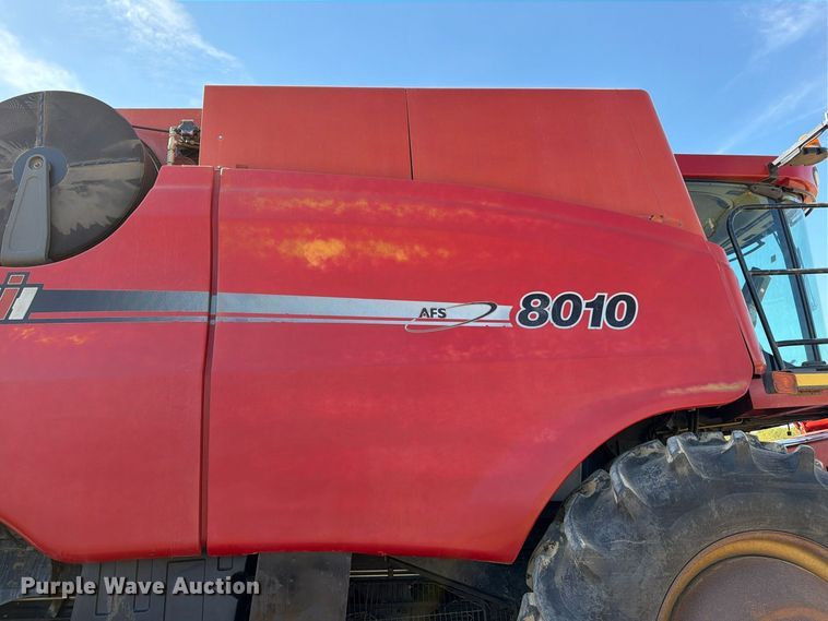 image for item EA7420 2008 Case IH 8010 Axial-Flow RWA combine