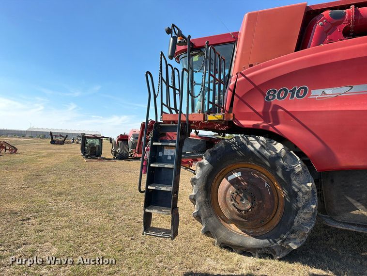 image for item EA7420 2008 Case IH 8010 Axial-Flow RWA combine