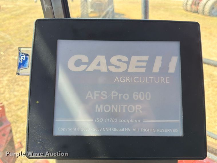 image for item EA7420 2008 Case IH 8010 Axial-Flow RWA combine