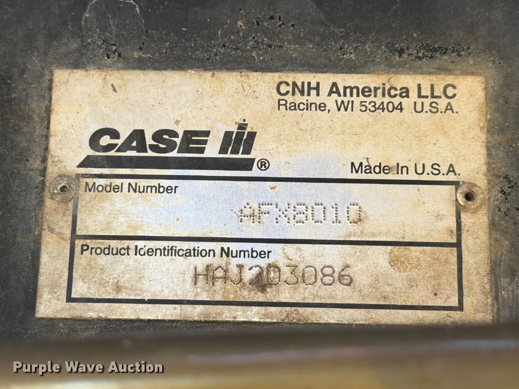 image for item EA7420 2008 Case IH 8010 Axial-Flow RWA combine