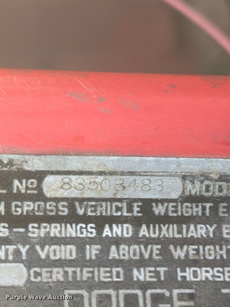 image for item EI7842 1948 Dodge B-1 HMA grain truck