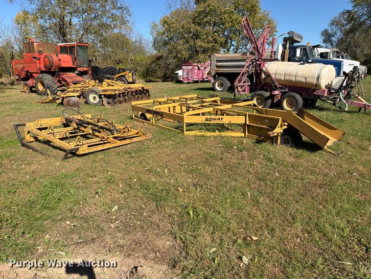 image for item EO8814 Agway AC800 bale accumulator