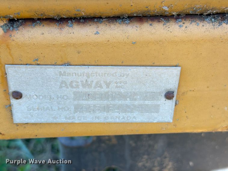 image for item EO8814 Agway AC800 bale accumulator