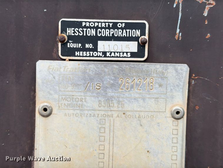 image for item FC0079 Hesston 160-90DT MFWD tractor