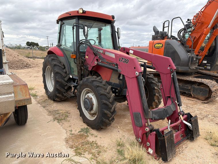 image for item FC0473 2008 Case JX80 MFWD tractor