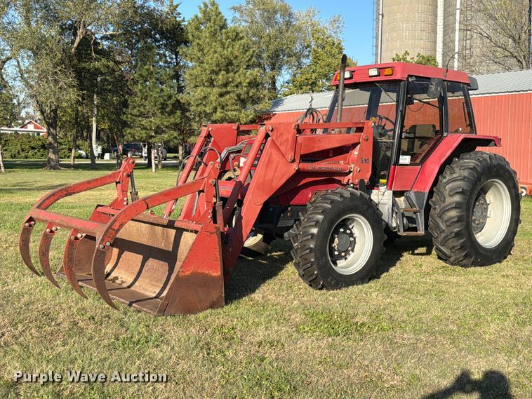 image for item FK3909 1990 Case International 5130A MFWD tractor