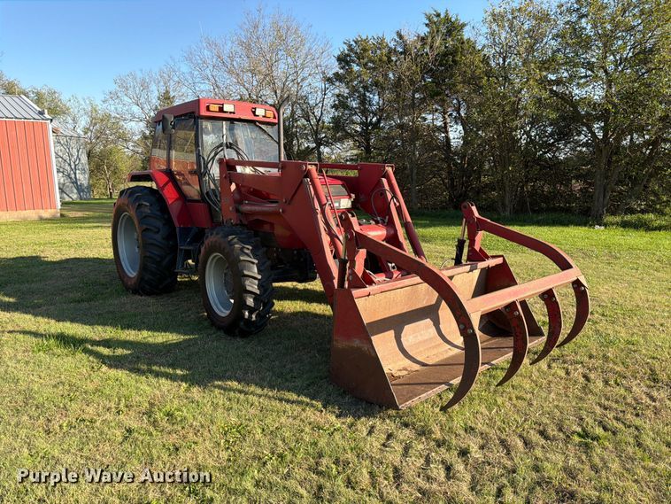 image for item FK3909 1990 Case International 5130A MFWD tractor