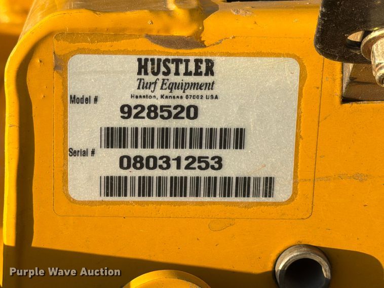 image for item FK3911 2008 Hustler FastTrac 928520 ZTR lawn mower