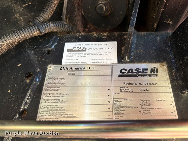 image for item YA5666 2012 CaseIH 7120 RWA combine