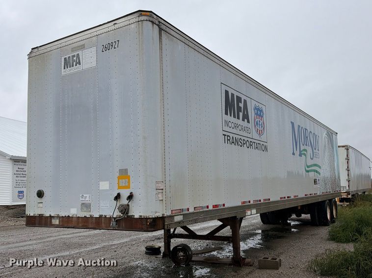 image for item DT3014 1998 Fruehuaf dry van trailer