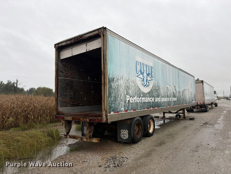 image for item DT3014 1998 Fruehuaf dry van trailer