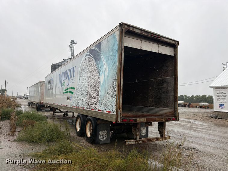 image for item DT3014 1998 Fruehuaf dry van trailer