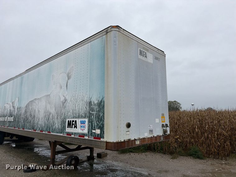 image for item DT3014 1998 Fruehuaf dry van trailer