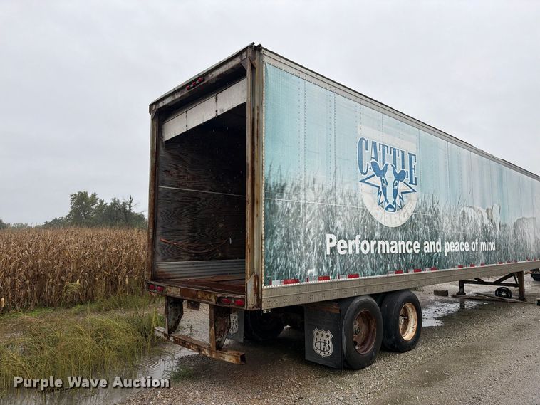image for item DT3014 1998 Fruehuaf dry van trailer
