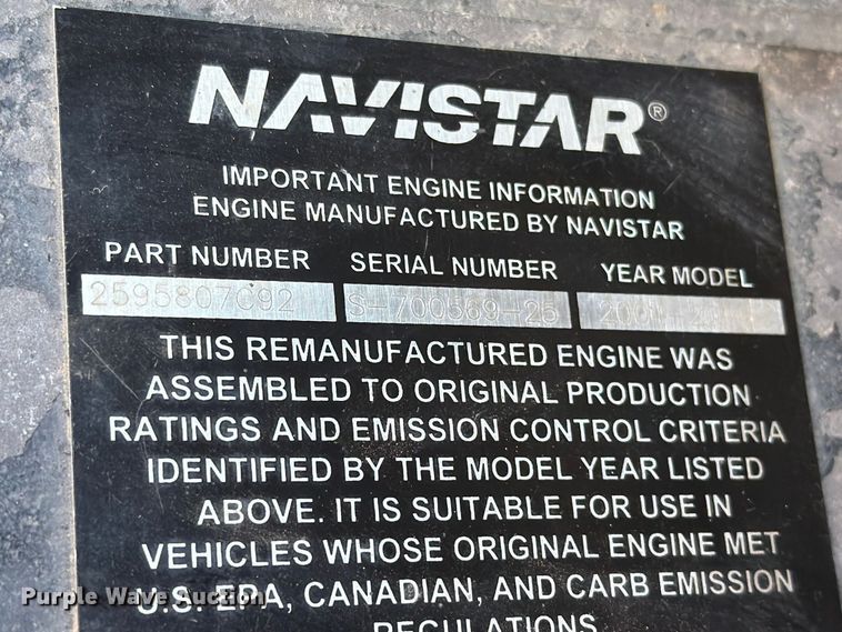 image for item EA0597 2006 International 4400 box truck