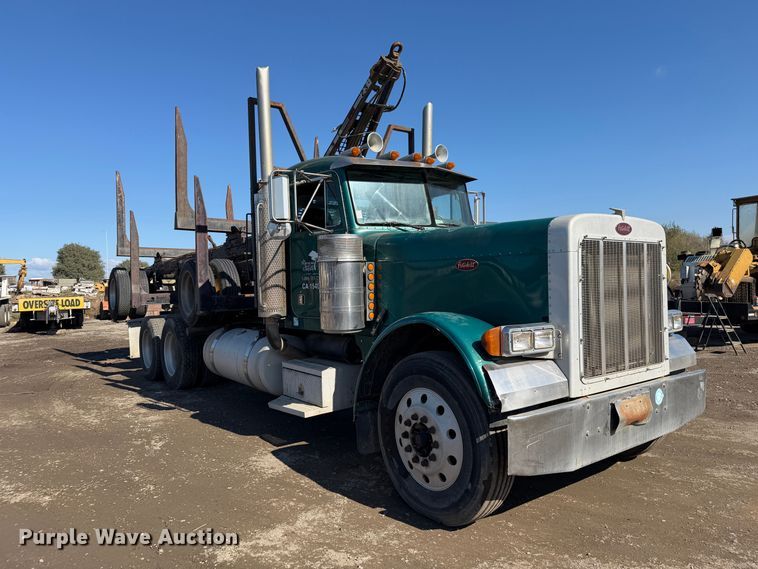 image for item EP3091 2003 Peterbilt 379 log truck