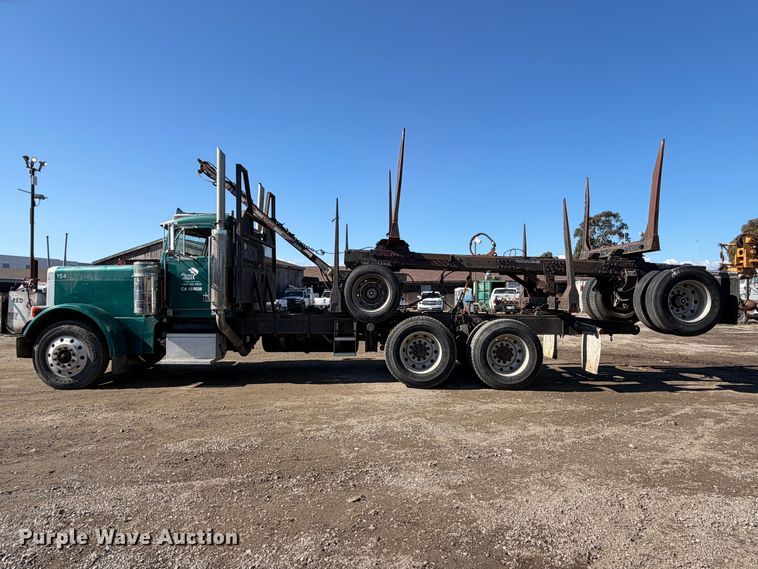 image for item EP3091 2003 Peterbilt 379 log truck