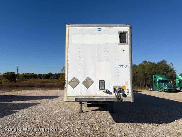 image for item ER3498 2008 Utility Trailer Manufacturing VS2DX dry van trailer