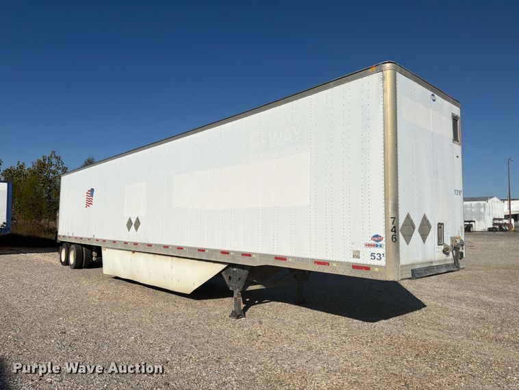 image for item ER3498 2008 Utility Trailer Manufacturing VS2DX dry van trailer