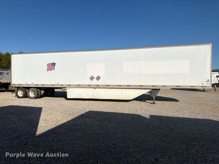 image for item ER3498 2008 Utility Trailer Manufacturing VS2DX dry van trailer
