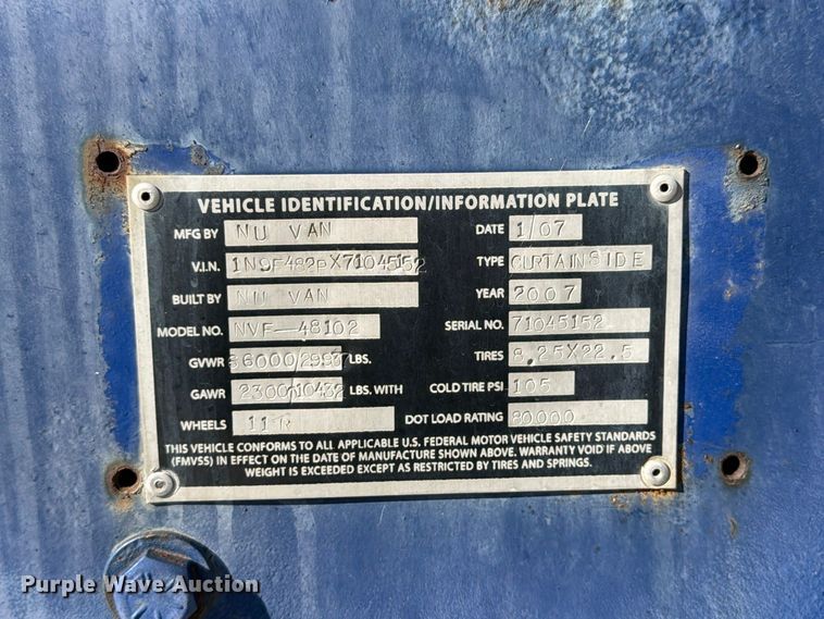 2007 Nuvan NVF-48102