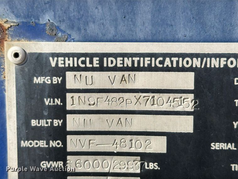 2007 Nuvan NVF-48102