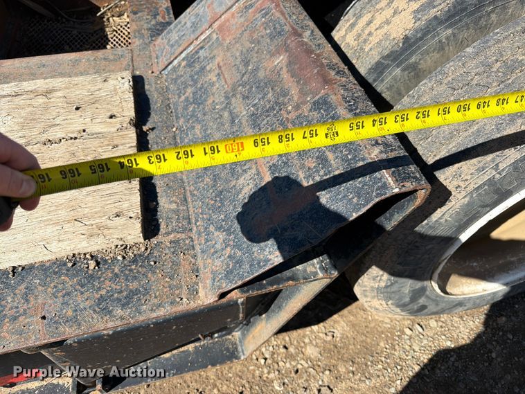 image for item EW1199 1994 Trail King Industries TK80HDG-483 lowboy equipment trailer