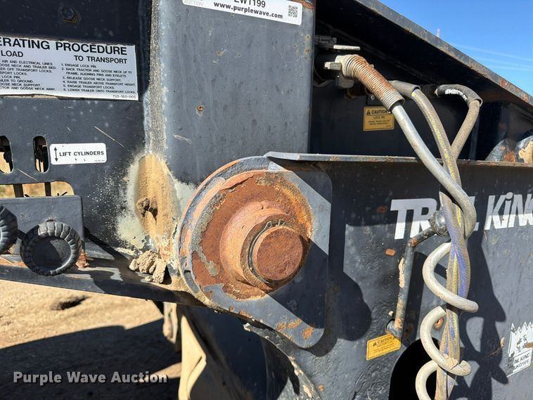 image for item EW1199 1994 Trail King Industries TK80HDG-483 lowboy equipment trailer