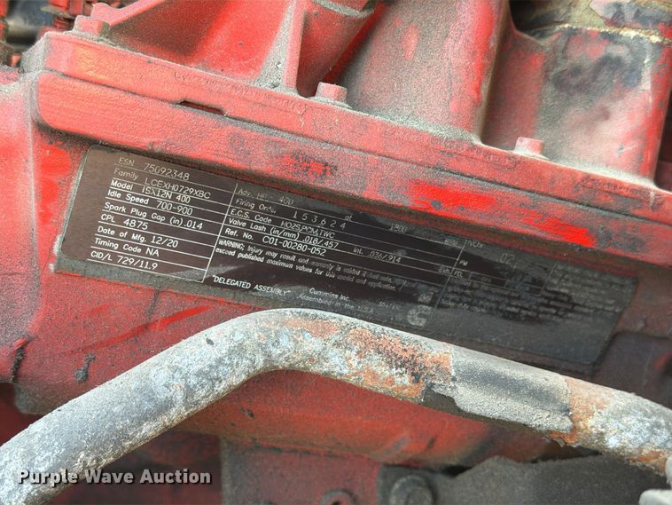 image for item FC3441 2021 Freightliner Cascadia semi truck
