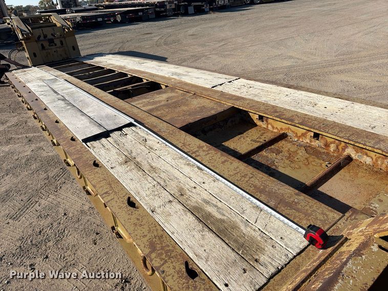image for item FG3070 2017 X-L Specialized Trailers Inc lowboy equipment trailer