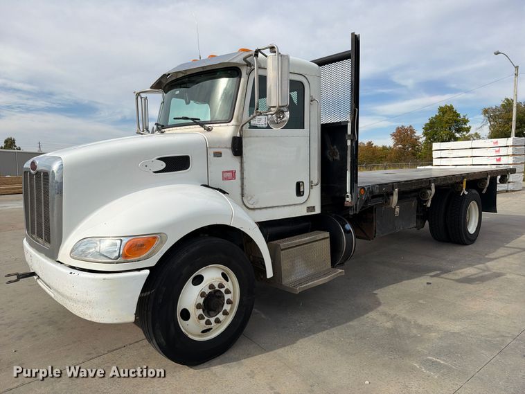 image for item FI0466 2020 Peterbilt 337 dump flatbed pickup truck
