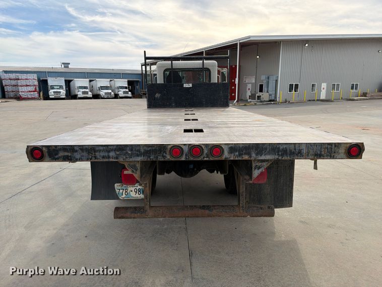 image for item FI0466 2020 Peterbilt 337 dump flatbed pickup truck