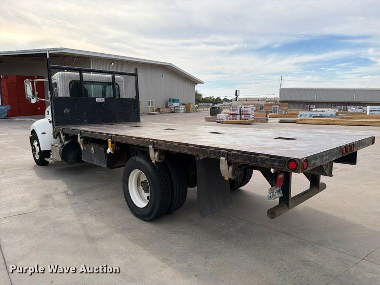 image for item FI0466 2020 Peterbilt 337 dump flatbed pickup truck