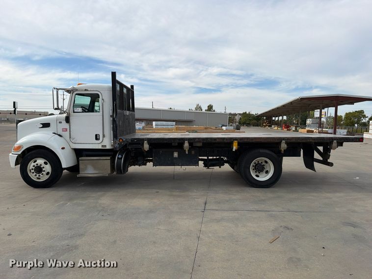 image for item FI0466 2020 Peterbilt 337 dump flatbed pickup truck