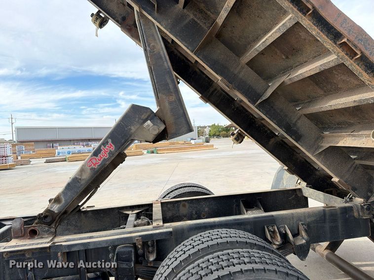 image for item FI0466 2020 Peterbilt 337 dump flatbed pickup truck