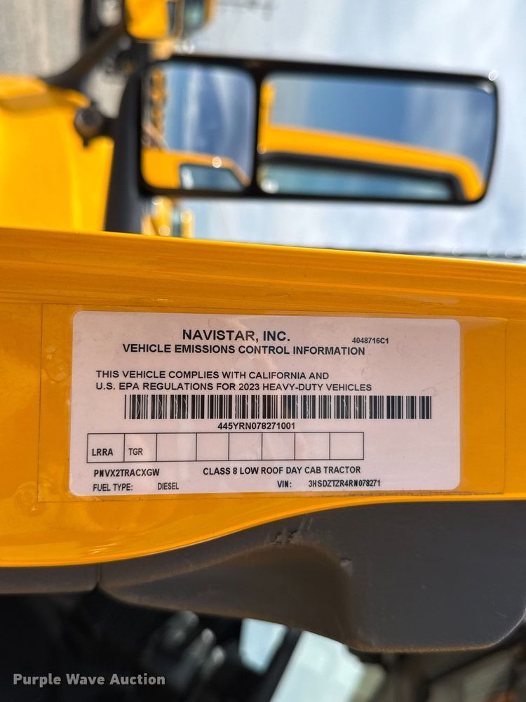 image for item FV2085 2024 International LT625 semi truck